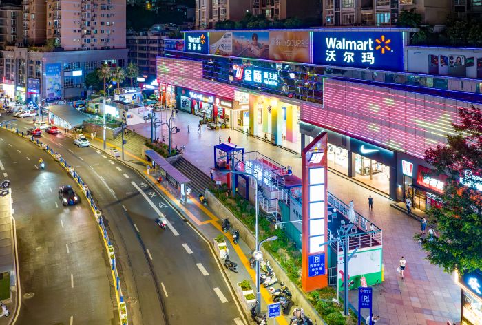 东区金瓯广场夜景 谭浩_摄1